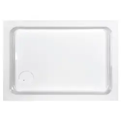 Brodzik prostokątny Sanplast B/FREE 70 x 100 x 9 cm biały ze stelażem STB